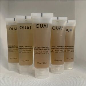 x5 OUAI Detox Shampoo Travel Size Set of 5 New and sealed 1oz each